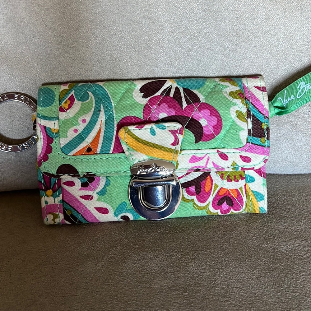 Vera Bradley keychain cardholder